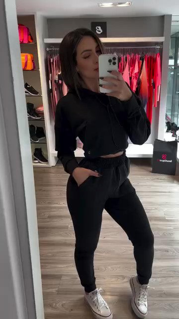 Conjunto fitness Urban Comfort Preto