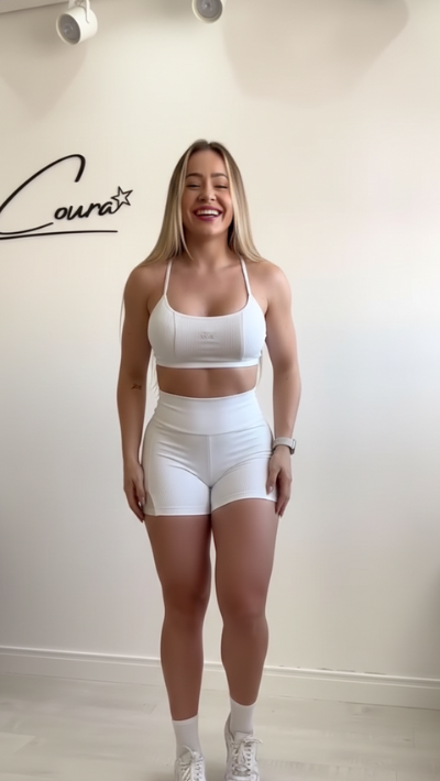 Conjunto fitness Pulse White